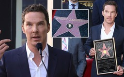 Benedict Cumberbatch được gắn sao trên Đại lộ danh vọng