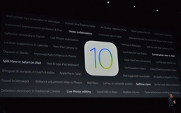 Apple ra mắt iOS 10 với loạt tính năng mới ấn tượng