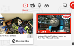 YouTube Kids đã hỗ trợ chặn nội dung không thích hợp với trẻ em