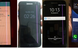 Samsung Galaxy S7 edge dính lỗi sọc hồng trên màn hình