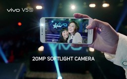 Vivo trình làng smartphone V5s dùng camera trước 20 MP, giá bán 6,99 triệu đồng