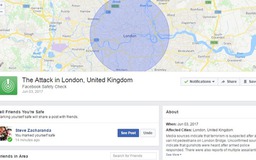 Facebook Safety Check được kích hoạt sau vụ khủng bố tại Anh