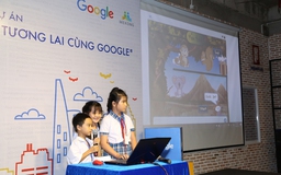 'Lập trình tương lai cùng Google' với học sinh tiểu học