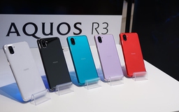 Sharp trình làng smartphone Aquos R3 dùng màn hình tai thỏ kép
