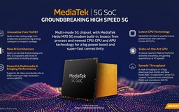 MediaTek công bố chip Helio M70 với modem 5G