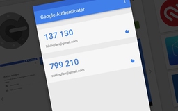 Google Authenticator cho Android hỗ trợ di chuyển tài khoản khi đổi máy mới