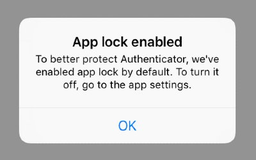 Microsoft Authenticator bật mặc định khóa ứng dụng để ngăn tin tặc khai thác