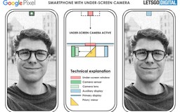 Điện thoại Pixel sắp có công nghệ camera dưới màn hình độc đáo