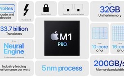 Apple công bố ‘bộ não’ cho dòng Mac cao cấp