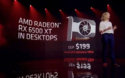 Asus công bố giá bán lẻ GPU Radeon RX 6500XT đầu tiên