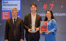 Ericsson Việt Nam được vinh danh top 10 nơi làm việc tốt nhất 2022