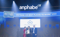 CMC được vinh danh Top 100 nơi làm việc tốt nhất Việt Nam 2022