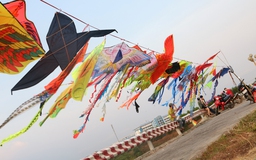 Trở về tuổi thơ với cánh đồng diều của sinh viên làng đại học