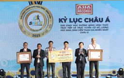 Xác lập kỷ lục giải chạy học đường lớn nhất châu Á