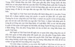 Hội Nghề cá Việt Nam kịch liệt phản đối Trung Quốc đưa tàu vào Trường Sa