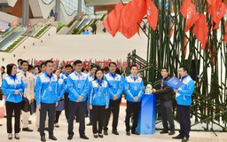 Hàng ngàn cây tre hiện diện trong triển lãm Khát vọng cống hiến- Lẽ sống thanh niên