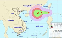 Bão Aere sẽ gây nguy hiểm từ Quảng Ninh đến Khánh Hòa