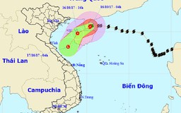 Bão số 11 suy yếu thành áp thấp nhiệt đới