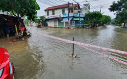 Quảng Trị: Mưa lớn do ảnh hưởng bão số 6, nước vây nhiều chốt phong tỏa ở TP.Đông Hà
