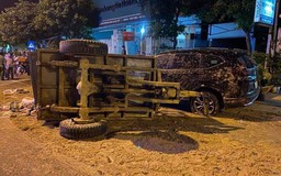 Quảng Trị: Tai nạn liên hoàn giữa 3 ô tô, một người tử vong