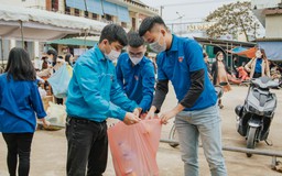 Tuổi trẻ Quảng Trị thí điểm mô hình chợ dân sinh giảm rác thải nhựa