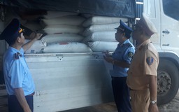 Chở 7 tấn đường ‘lậu’ bị phạt 55 triệu đồng