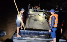 Quảng Trị: Khởi tố vụ án khai thác cát trái phép trên sông Thạch Hãn