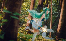 Cosplay nàng Soraka lạc vào vườn địa đàng huyền bí