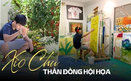 Gặp Xèo Chu - thần đồng hội họa nhí và những bức tranh tiền tỉ