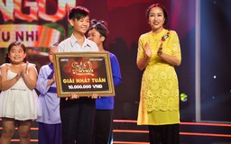 Con trai ca sĩ Đông Đào hát 'Tình cha' khiến Ốc Thanh Vân nghẹn ngào