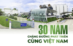 30 năm chặng đường phát triển cùng Việt Nam