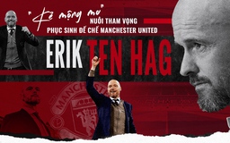 Erik ten Hag: ‘Kẻ mộng mơ’ nuôi tham vọng phục sinh đế chế Manchester United