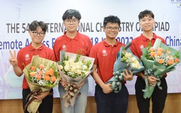 Cả 4/4 học sinh Việt Nam đều đoạt huy chương vàng Olympic hóa học quốc tế