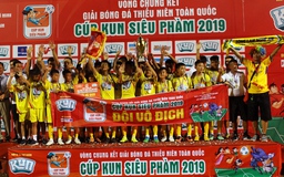 U13 Sông Lam Nghệ An lên ngôi thuyết phục ở giải Thiếu niên toàn quốc