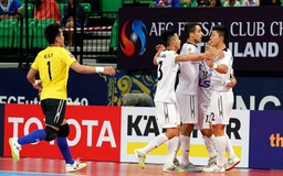 Thái Sơn Nam ngược dòng thắng đậm CLB Qatar ở giải futsal CLB châu Á