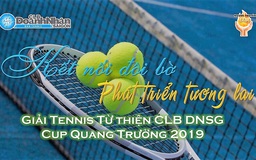 220 tay vợt tham dự giải tennis “Người nối đôi bờ”