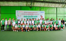Hào hứng giải quần vợt kỷ niệm 45 năm thành lập Công ty Cao su Dầu Tiếng