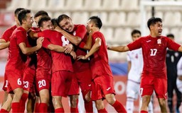 Vòng loại U.23 châu Á 2022: Đội bóng thua đậm Việt Nam quật ngã chủ nhà UAE