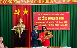 Đắk Nông: Nhận xong quyết định bổ nhiệm, Phó giám đốc sở có đơn xin thôi việc