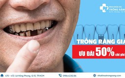 Trồng răng giả cho người già giá bao nhiêu hiện nay?