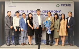 Suntory PepsiCo ký kết biên bản hợp tác chiến lược với Nhựa Tái Chế Duy Tân