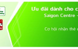Ưu đãi lớn cho chủ thẻ đồng thương hiệu Saigon Centre - Takashimaya - Vietcombank