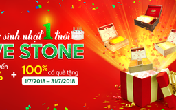 Tưng bừng khuyến mãi tri ân khách hàng nhân dịp sinh nhật 1 năm Love Stone