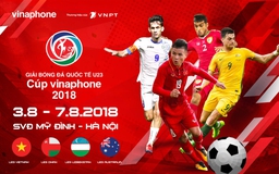 Vinaphone là nhà tài trợ chính cho Giải bóng đá quốc tế U.23 - Cúp VinaPhone 2018