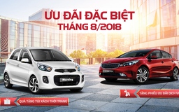 Tháng 8, cơ hội mua xe Kia với hàng loạt ưu đãi hấp dẫn