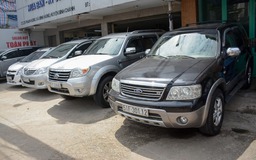 Giá xe giảm nhẹ, thị trường ô tô cũ bớt ‘rầu’ vì tháng Ngâu