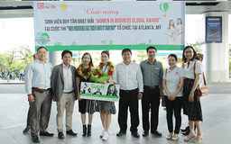 Sinh viên Duy Tân giành giải Women in Business Global Award tại Mỹ