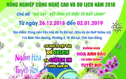 Hội chợ Nông nghiệp công nghệ cao và Du lịch năm 2018