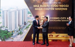 Nhà đầu tư quốc tế rót gần 250 tỉ đồng mua căn hộ Cosmo City, Docklands Saigon