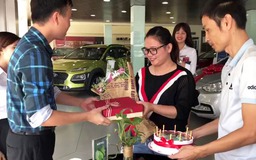Hyundai Phạm Hùng tri ân đặc biệt cho khách hàng ngày nhận xe trùng ngày sinh nhật